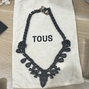 J. Crew Black Statement Necklace